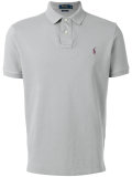 logo embroidered polo shirt