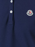 striped trim polo shirt