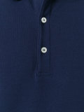 contrast collar polo shirt 