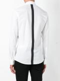 geometric print shirt
