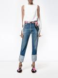 open shoulder blouse