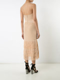 lace strapless dress