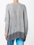 contrast stripe jumper