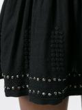 flared studded dress