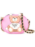toy bear paper cut out crossbody bag