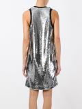 sequinned tank dress