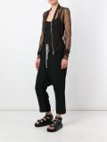 tulle zipped jacket