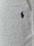 logo embroidered track shorts