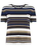 striped knit top