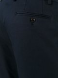 pleat detail chino trousers