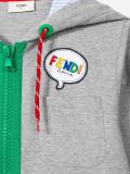 speech bubble logo patch hoodie
