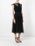 Tropical Dream embroidered lace dress