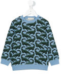 crocodile print sweatshirt 