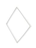 square silver bangle