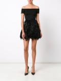 feather skirt dress