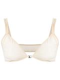 strappy triangle bra
