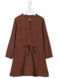 checked shirt dress