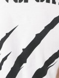 tiger print T-shirt