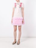 embroidered T-shirt dress