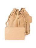 drawstring shoulder bag