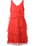 sheer shift dress