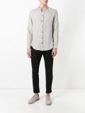 mandarin neck shirt