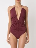 pleated one-piece
