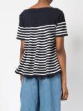 striped knitted top