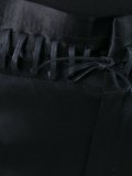 drawstring detailing crooped trousers