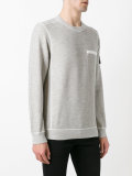 patch pocket sweatshirt