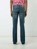 ripped slim-fit jeans