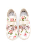 floral print sneakers