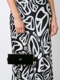 velvet ball clutch 
