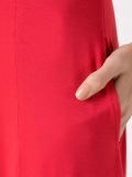 v-neck long evening dress