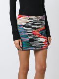 patterned knit skirt 