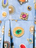 jewel print dress