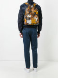 floral print backpack