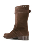 studded trim boots 