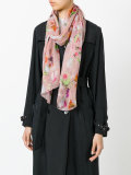 floral print scarf 