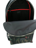 floral detail backpack