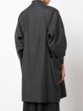 mock neck coat