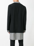 layered blazer