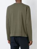 faded crew neck sweatshirt