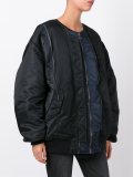 long length bomber jacket
