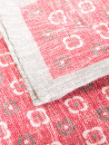 printed linen scarf 