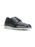 contrast sole brogues