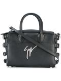 buckled straps tote