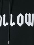'Swallow' print hoodie