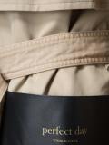 padded shoulder mid coat