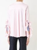 ruffle trim jacket